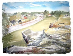 Vy från Klinten